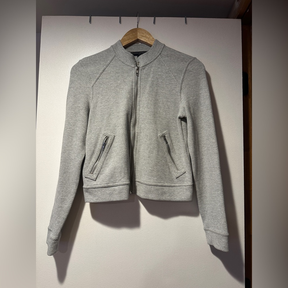 Banana Republic zip up blazer